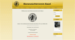 Desktop Screenshot of imker-basel.ch
